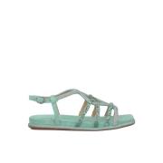 Glitrende Flad Sandal