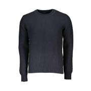 Blå Crewneck Sweater