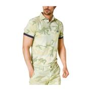 Camouflage Print Polo Regular Fit