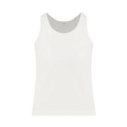 Hvid Tank Top Elegant Stil