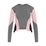 Elegant Sort Houndstooth Sweater