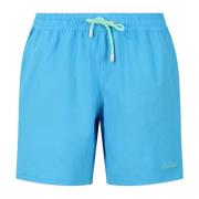 Stræk Swimshort med Logo Broderi