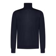 Stilfulde Sweaters i Hvid/Blå