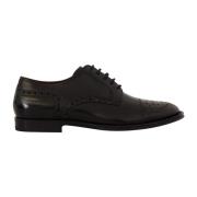 Sort Wingtip Oxford Formelle Sko