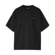 Minimalist Broderet Oversize T-Shirt