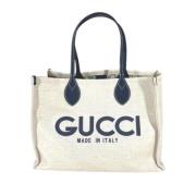 Pre-owned Canvas gucci-tasker