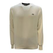 Tricot Crew Neck Off White Sweater