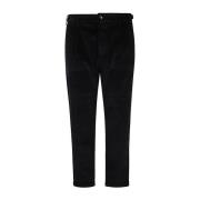 Slim Crop Blyant Pant Navy Blue