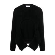 Sort Meteor Cut Out Sweater