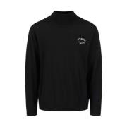 Merino Turtleneck Sweater med Logo