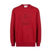 Vitruvian Garfield Broderet Sweatshirt