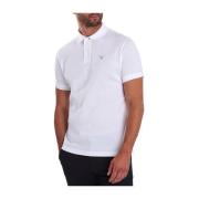 Hvid Polo Skjorte Casual Stil