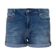 Dame Jeans Shorts Regular Fit Blå