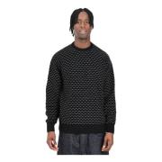 Casual Crew Neck Sweater Sort