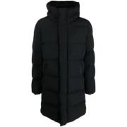 Quiltet Logo Puffer Jakke