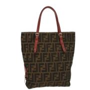 Pre-owned Canvas fendi-tasker