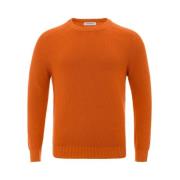 Chic Orange Bomuldssweater