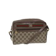 Pre-owned Canvas gucci-tasker