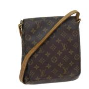 Pre-owned Canvas louis-vuitton-tasker