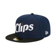 Snapback NBA Cap - Blå Broderet