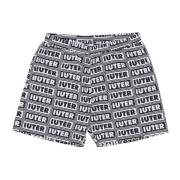 Hvid Bermuda Badebukser Shorts