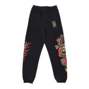 Drage Sweatpants Sort Fleece Elastik