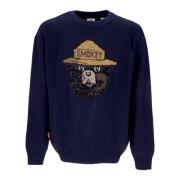 Jacquard Sweater Smokey Bear Eclipse Navy