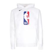 NBA Fleece Essential Hoodie Hvid