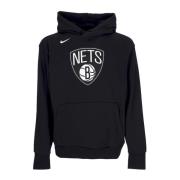 Brooklyn Nets Fleece Hoodie Sort