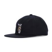 Sort Flat Visor Snapback Kasket