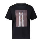 Abstrakt Print T-Shirt