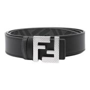 Reversible FF Squared Twin Buckle Bælte