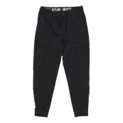 Nylon Cargo Jogger Pants