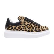 Leopard Print Sneakers Brun