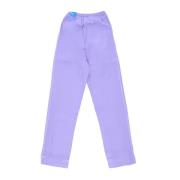 Lilla Linned Wide Leg Sweatpants