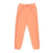 Fleece Tracksuit Bukser Orange Joggers