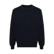 Diagonal Raised Fleece Sweatshirt