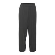 Cropped Pants Black Oyster