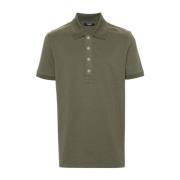 Mønstret Jacquard Polo Skjorter