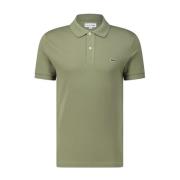 Slim-Fit Bomuld Polo Skjorte