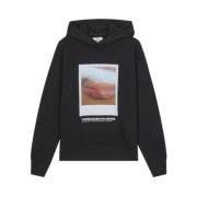 Sort Hood Polaroid Sweatshirt