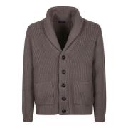 Stribet Strik Cardigan