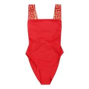 Rød Sea One Piece Badedragt Lycra