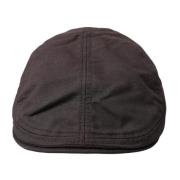 Brun Nylon Newsboy Cap