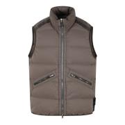 Sømløs Nylon Ned Gilet Vest