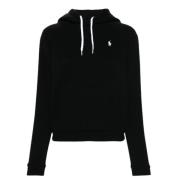 Polo Pony Broderet Hættetrøje Sweatshirt