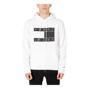 Hvid Print Sweatshirt Efterår/Vinter