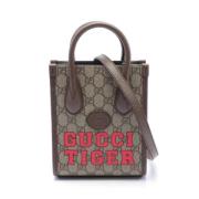 Pre-owned Canvas gucci-tasker