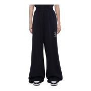 Bredbenet jumpsuit bukser