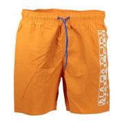 Orange Beach Boxer Shorts med Kontrastdetaljer